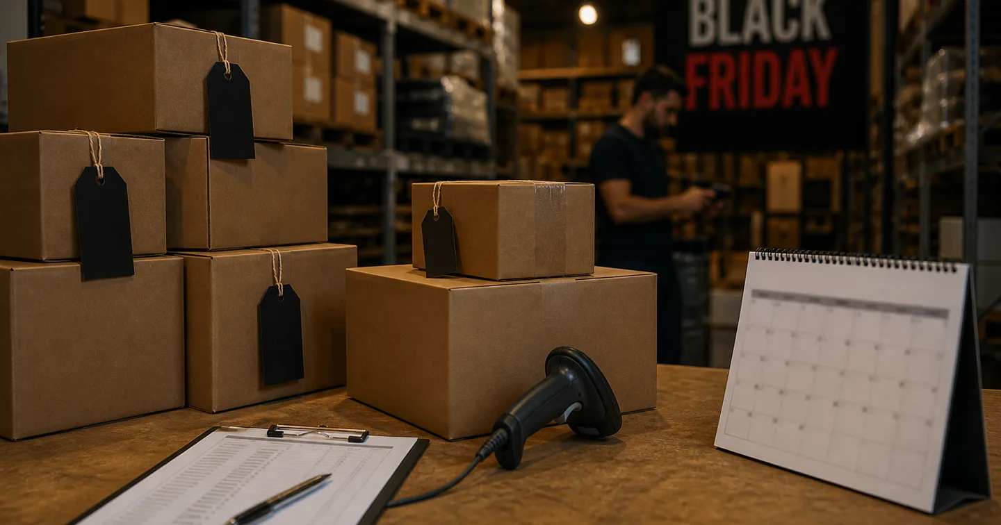 Black Friday 2026: checklist 90 dias antes para marketplace